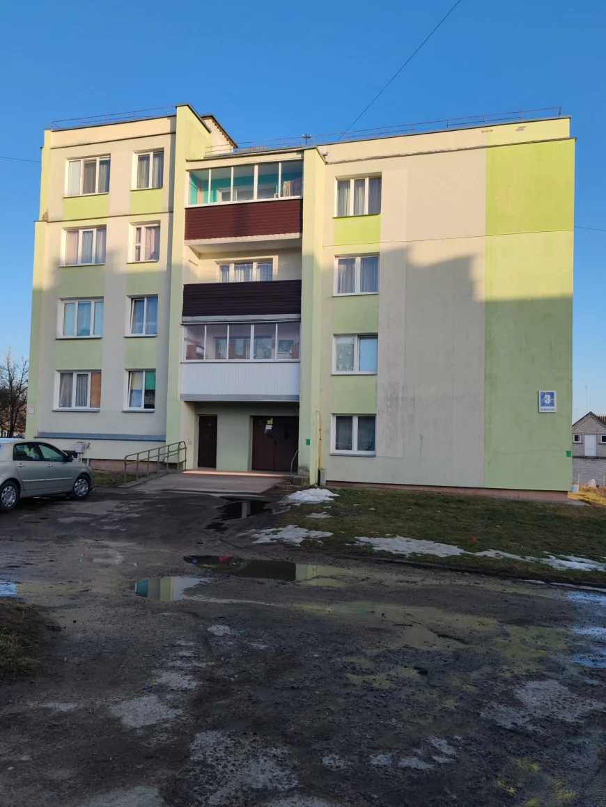 Трёхкомнатная квартира с большой кухней